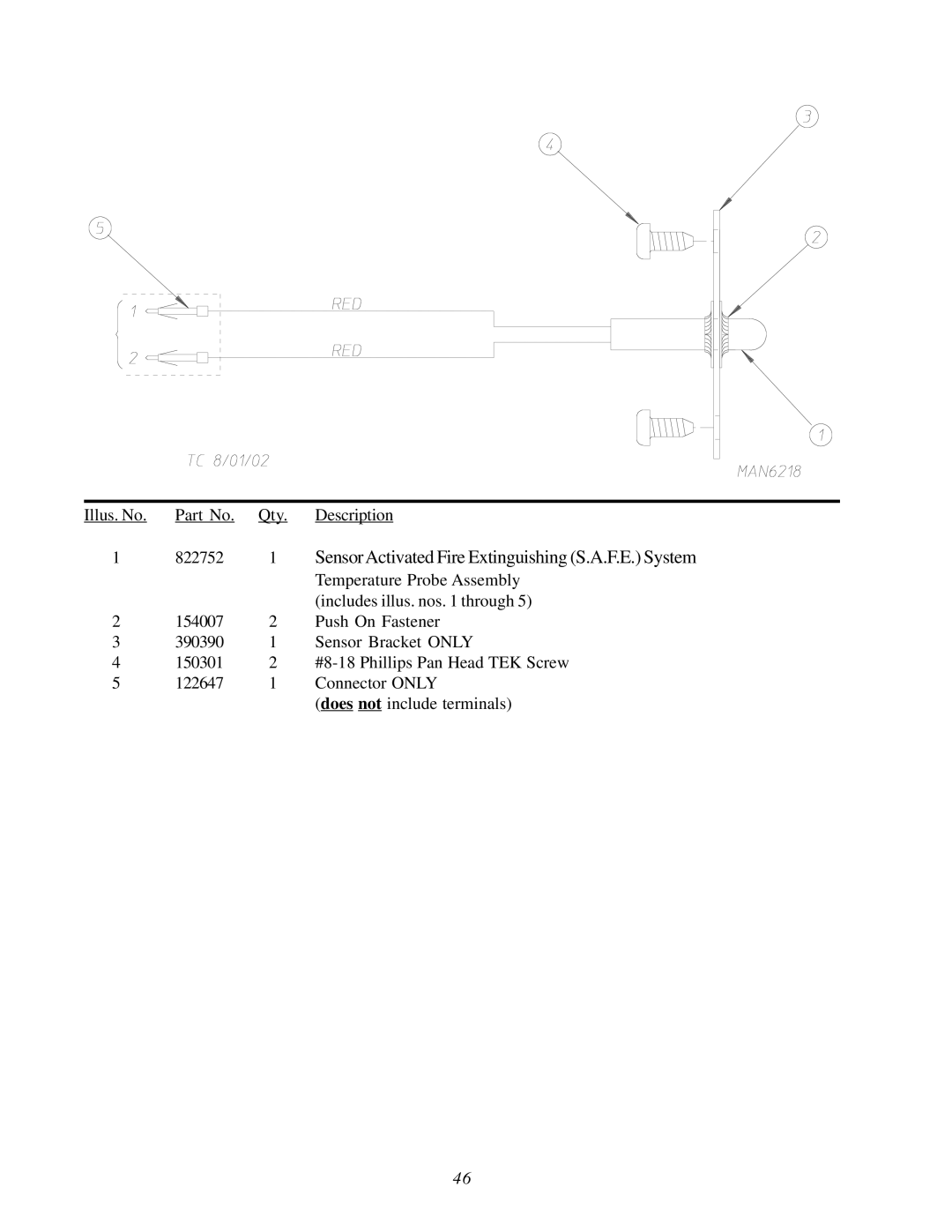 American Dryer Corp D-78 installation manual SensorActivated Fire Extinguishing S.A.F.E. System 