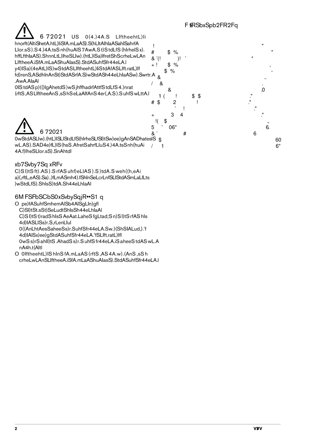 American Dryer Corp GWH 425 EF manual For Your Safety, What to do if YOU Smell GAS, Table of Contents 