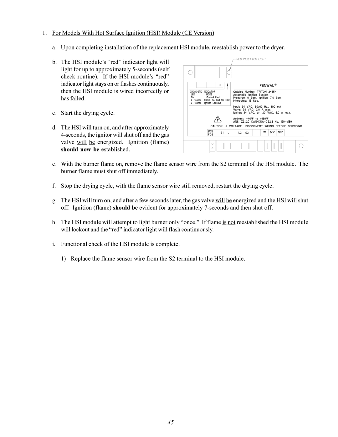 American Dryer Corp ID-120 installation manual 