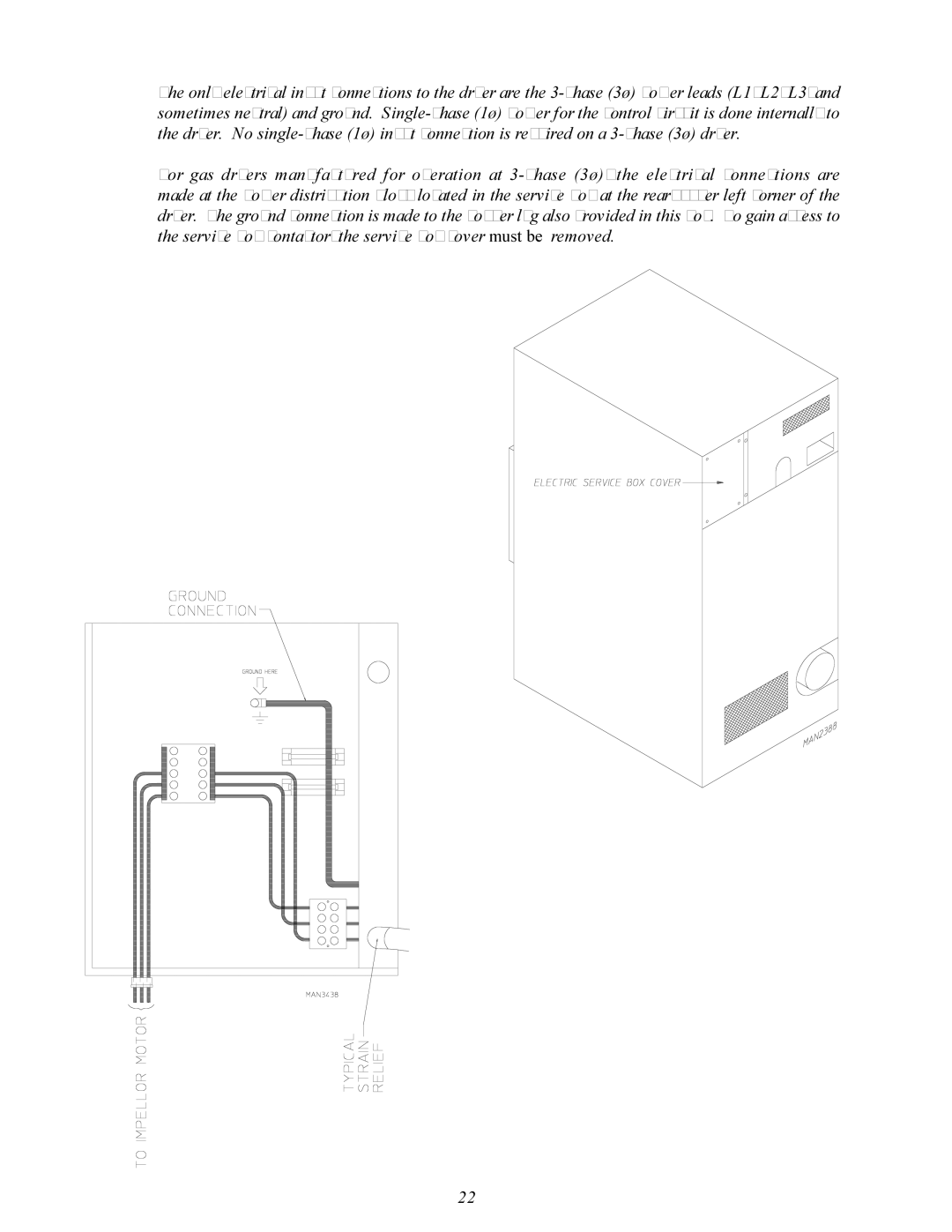 American Dryer Corp MDG-75 manual 