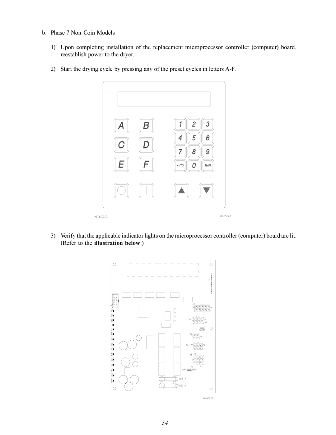 American Dryer Corp MDG50PNH, MDG50MNV installation manual 