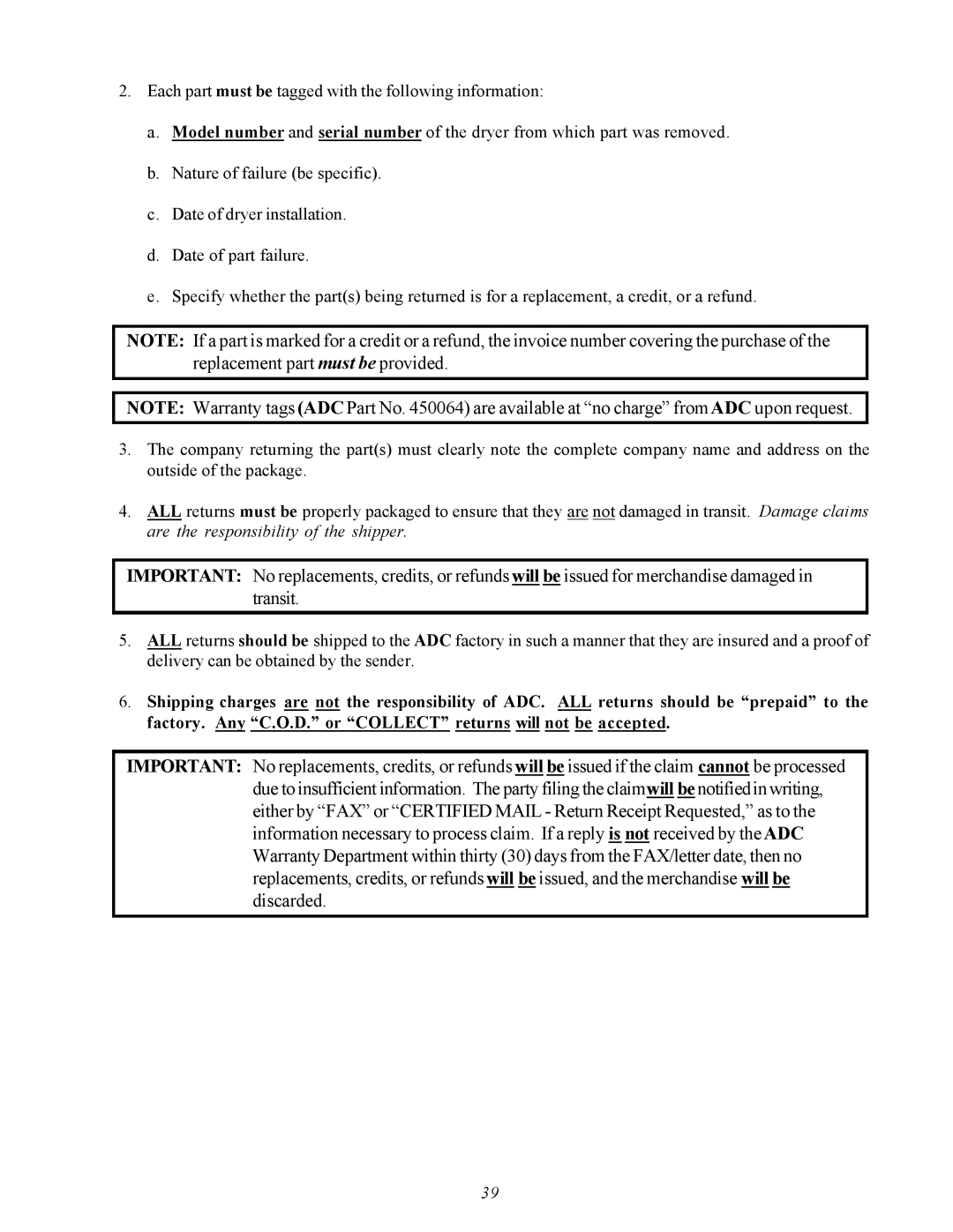 American Dryer Corp ML-75V installation manual 