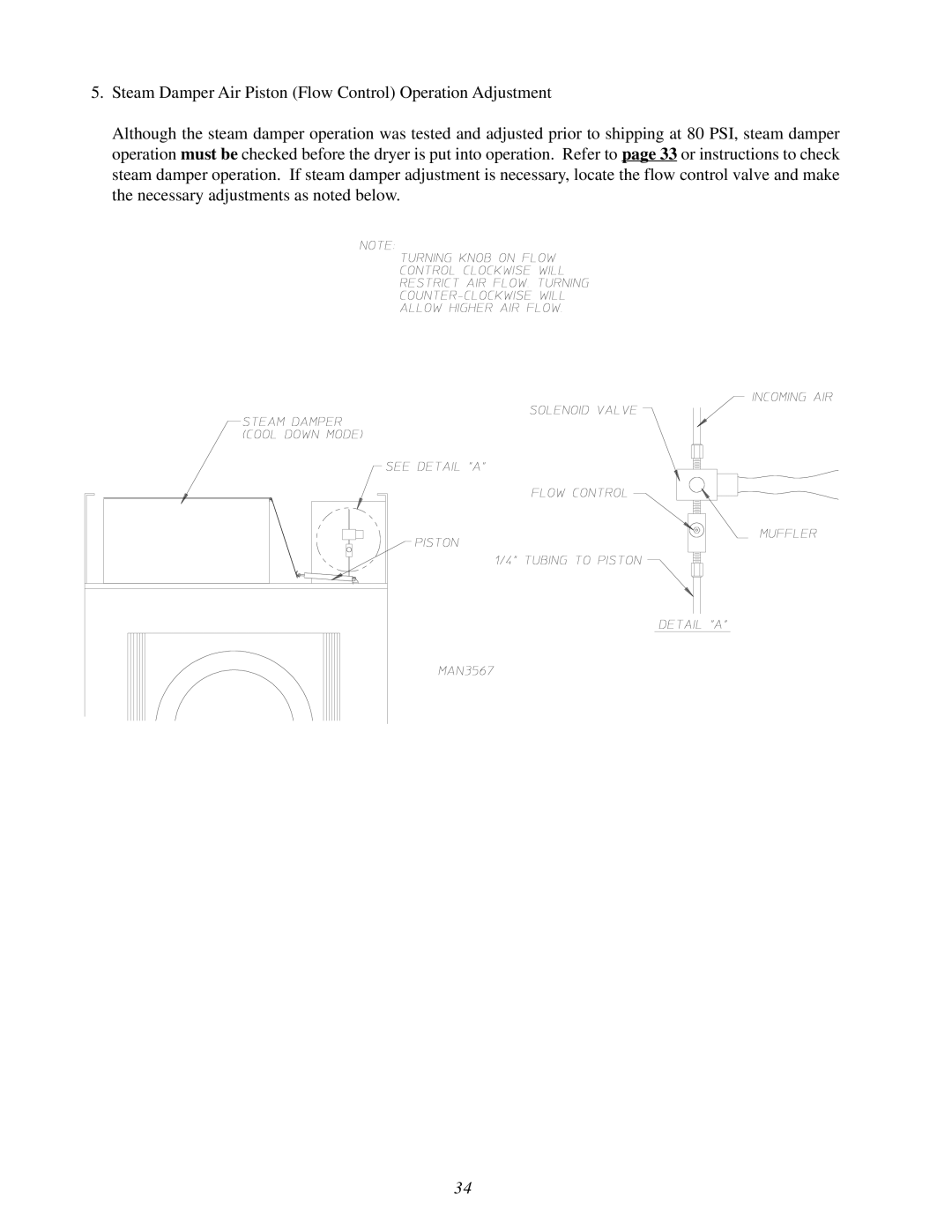 American Dryer Corp ML-78 installation manual 