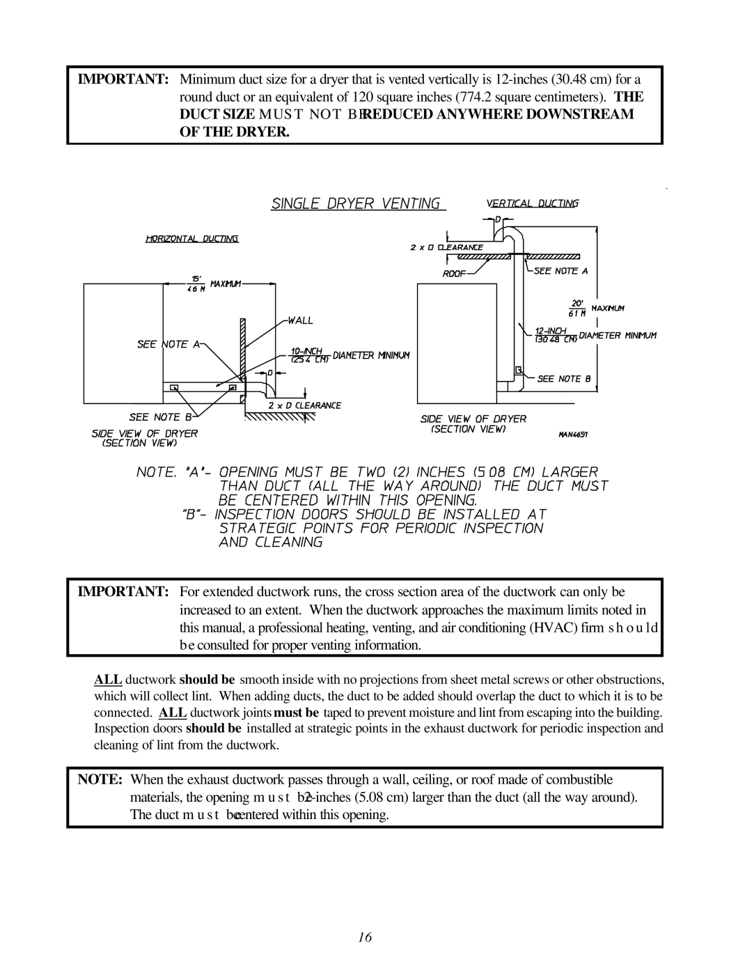 American Dryer Corp ML-78II installation manual 