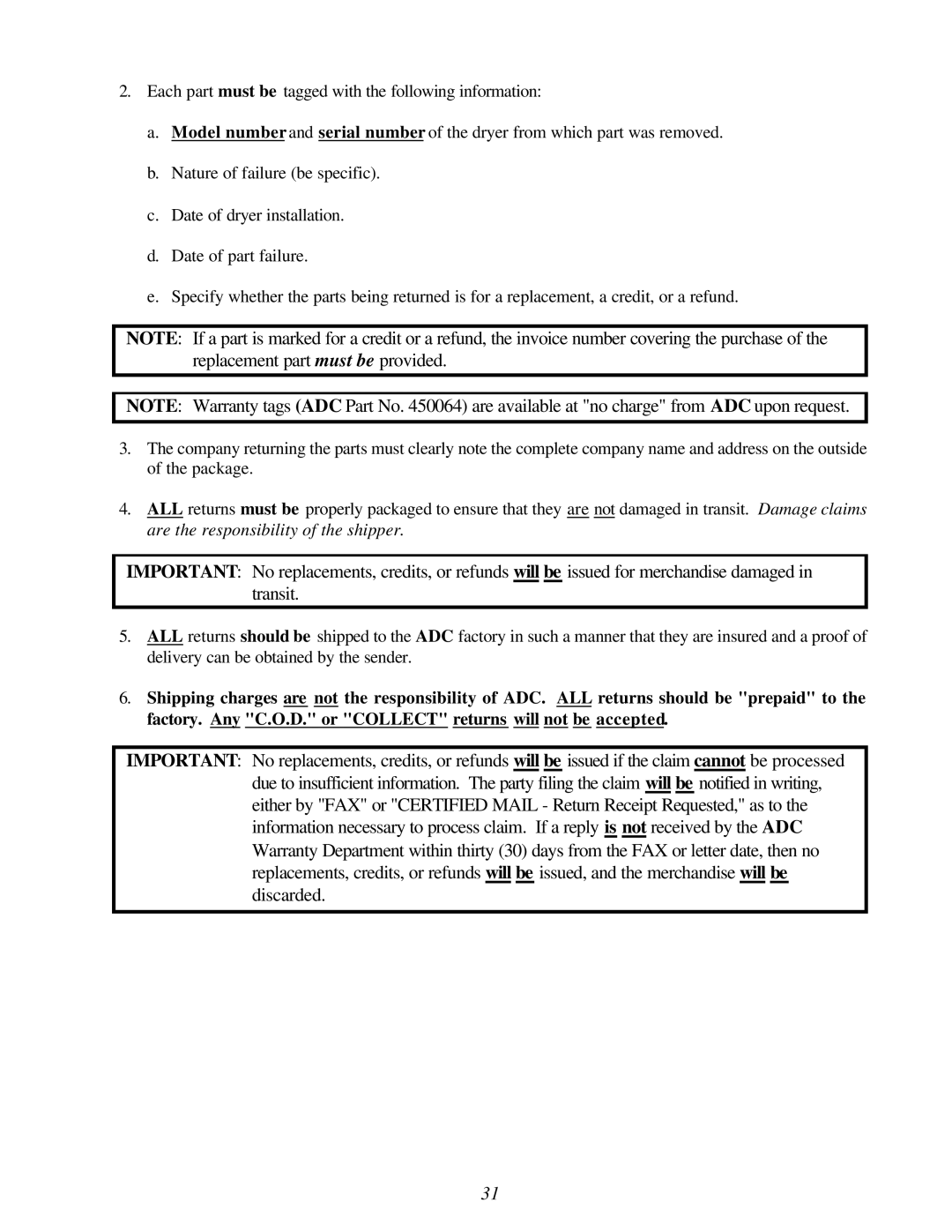 American Dryer Corp ML-96D installation manual 