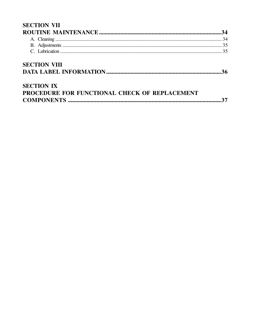 American Dryer Corp MLG31PCB installation manual Section Procedure for Functional Check of Replacement 