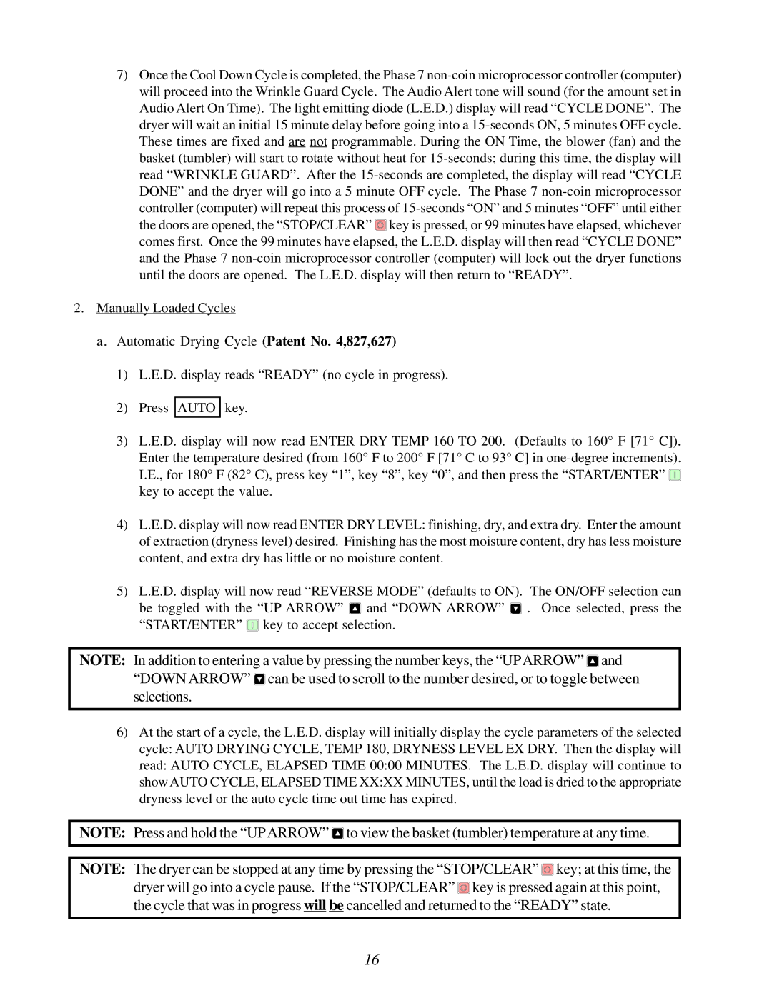 American Dryer Corp Phase 7.2.2 user manual 