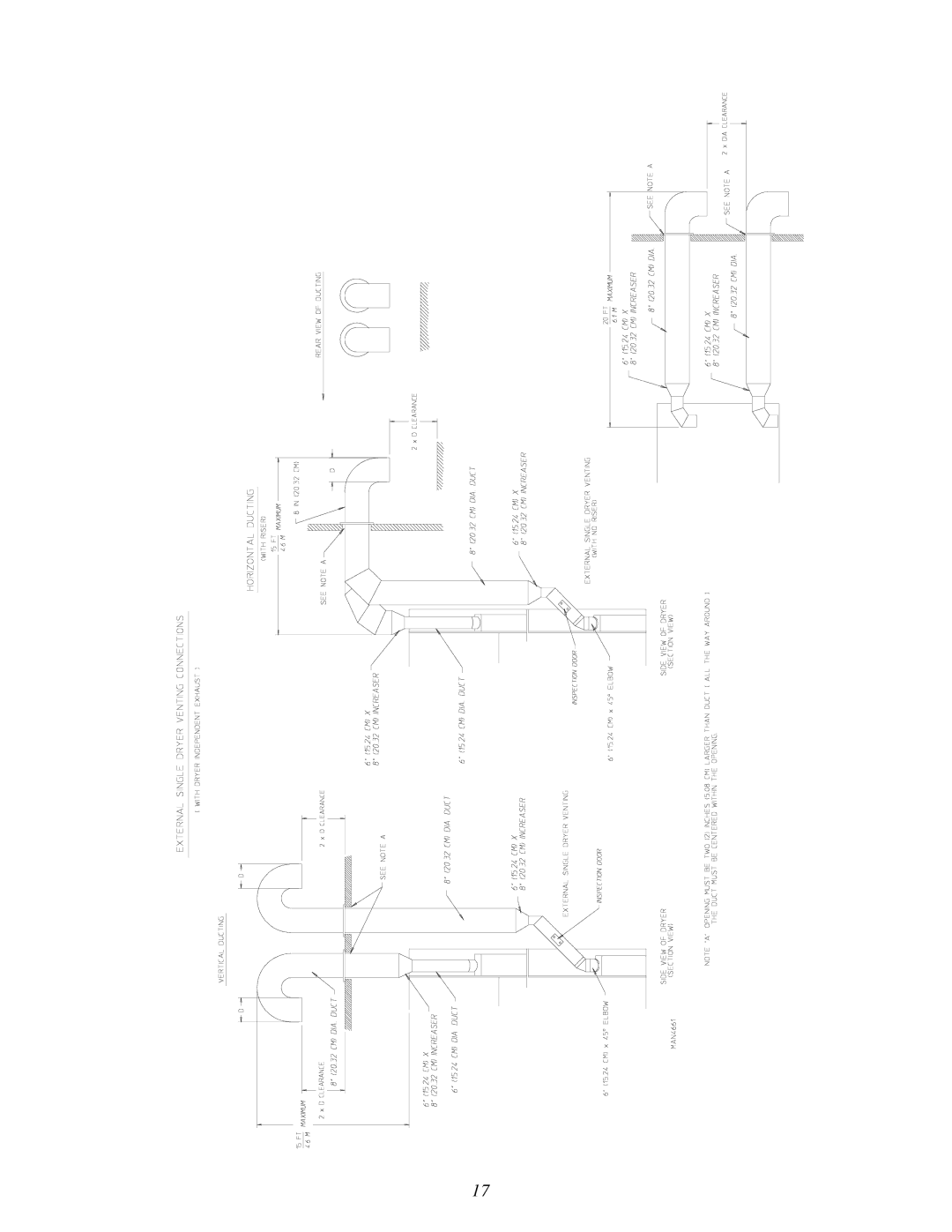 American Dryer Corp ADG-530D II, WDA-530D II installation manual 