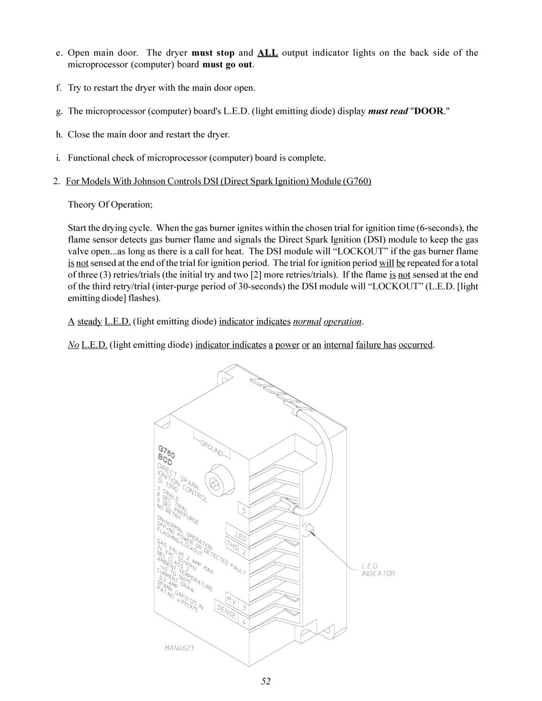 American Dryer ML-200 manual 