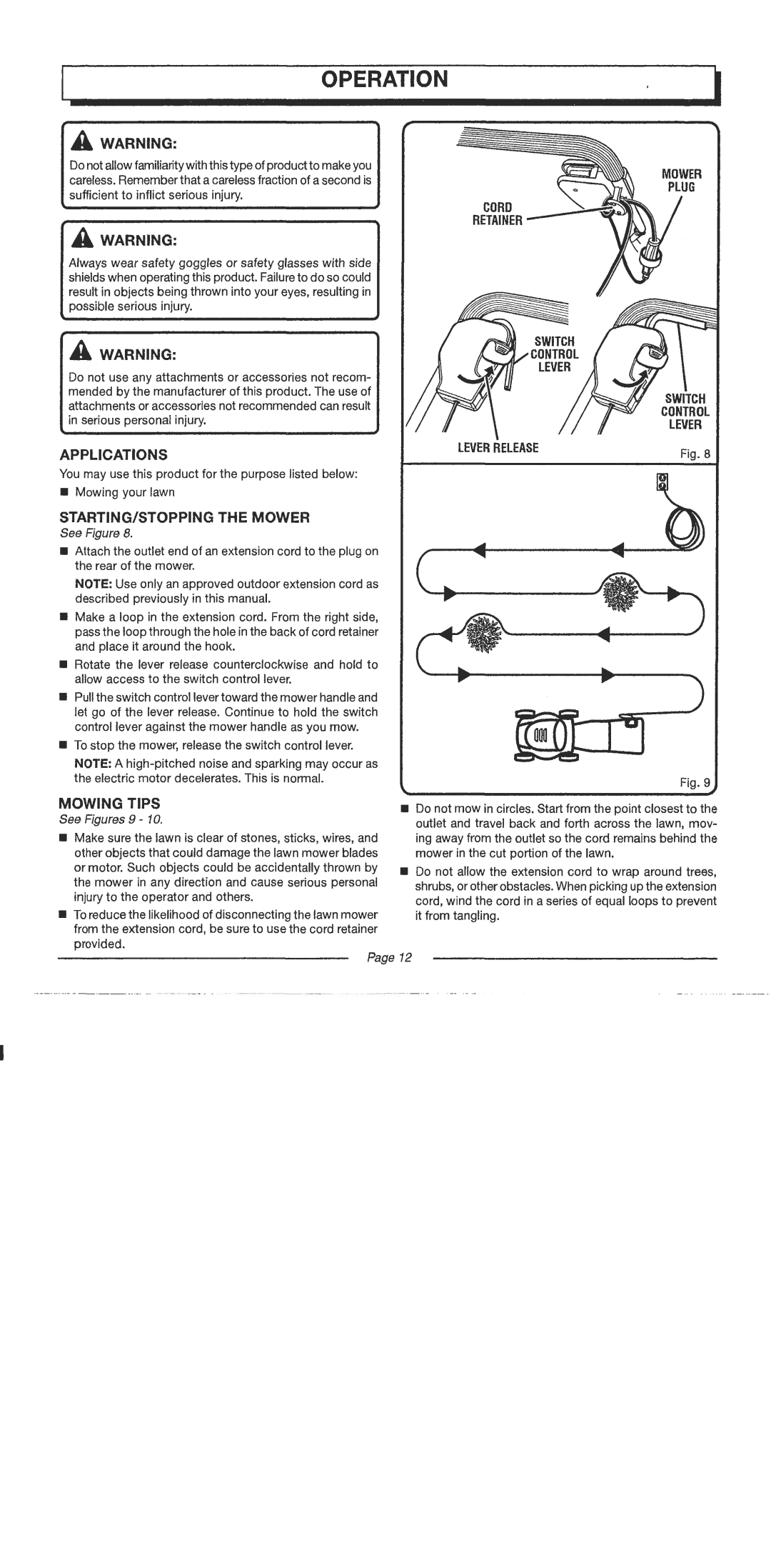 American Lawn Mower Co UT13120, UT13118 manual 