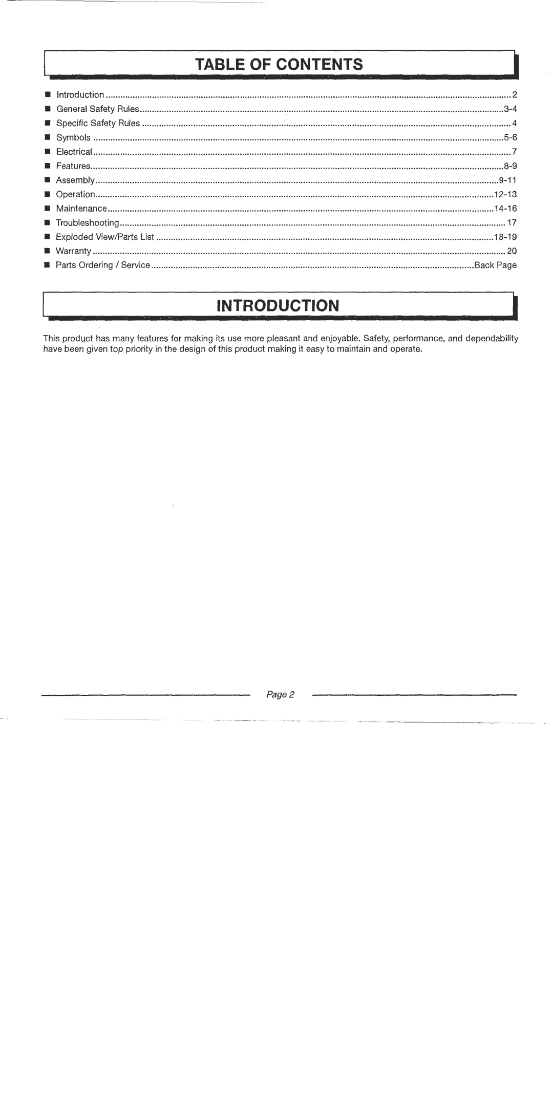 American Lawn Mower Co UT13120, UT13118 manual 