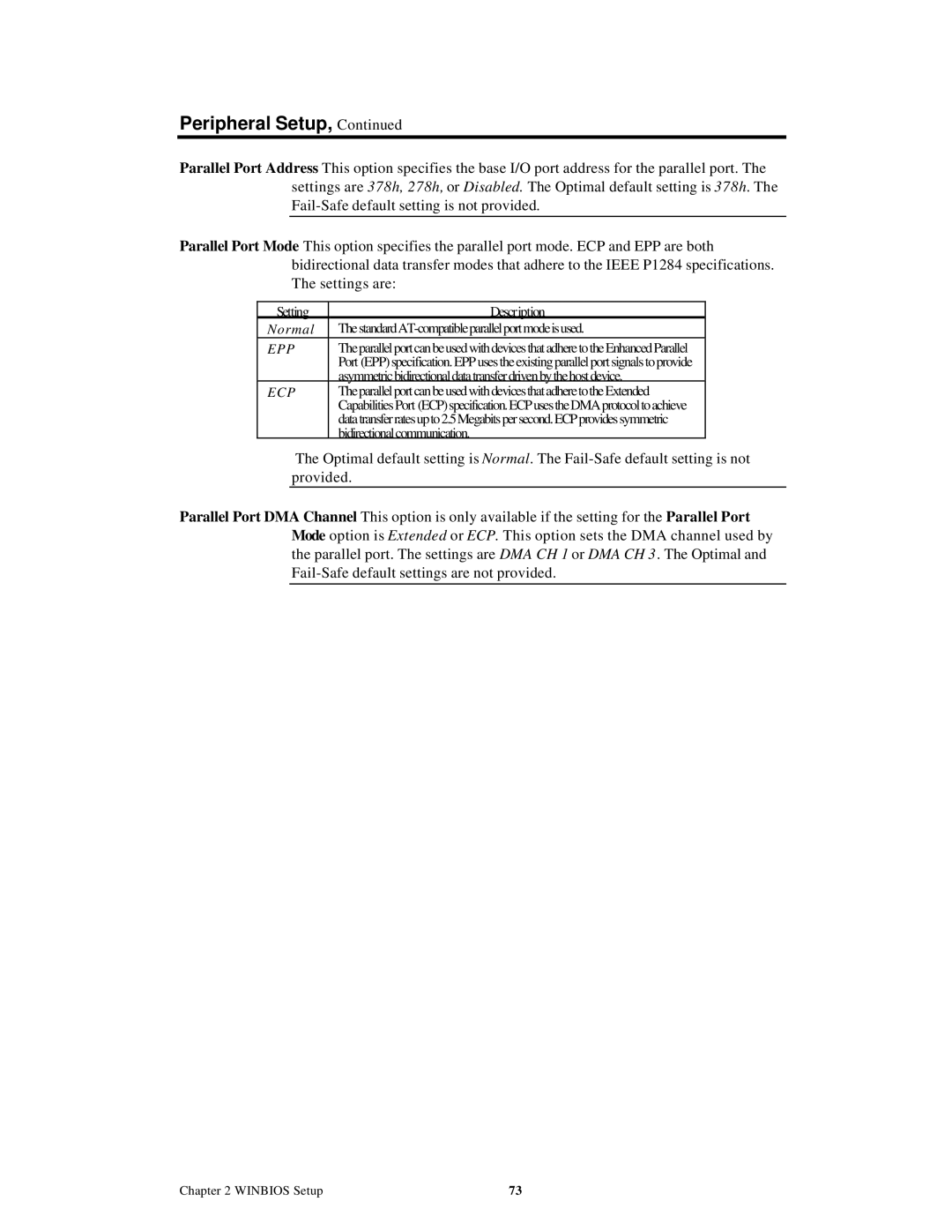 American Megatrends MAN-758 manual Epp 