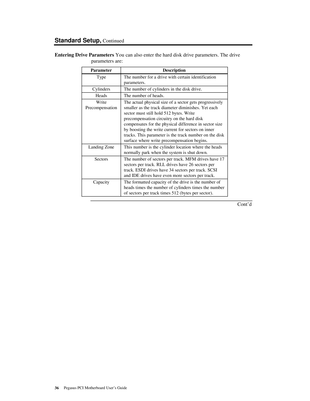 American Megatrends MAN-759 manual Parameter Description 