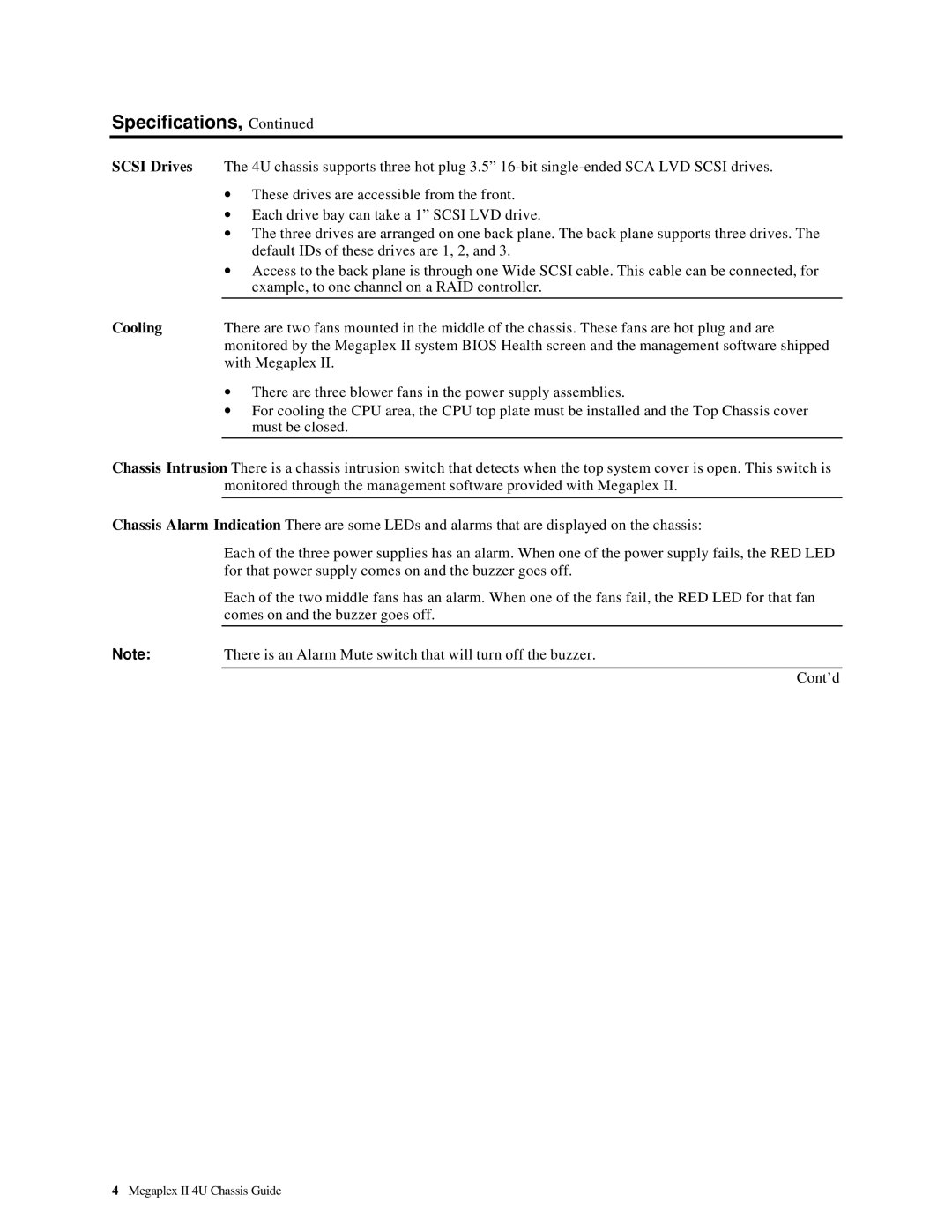 American Megatrends MAN-782-CH4 manual With Megaplex 