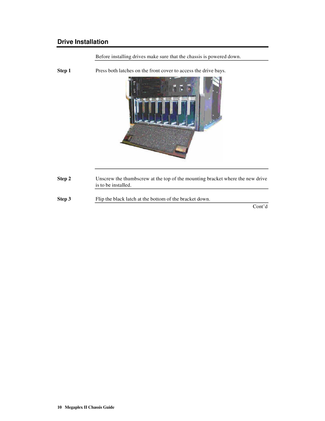 American Megatrends MAN-782-CH9 manual Drive Installation 