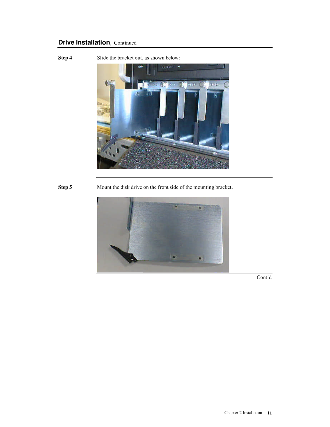 American Megatrends MAN-782-CH9 manual Drive Installation 