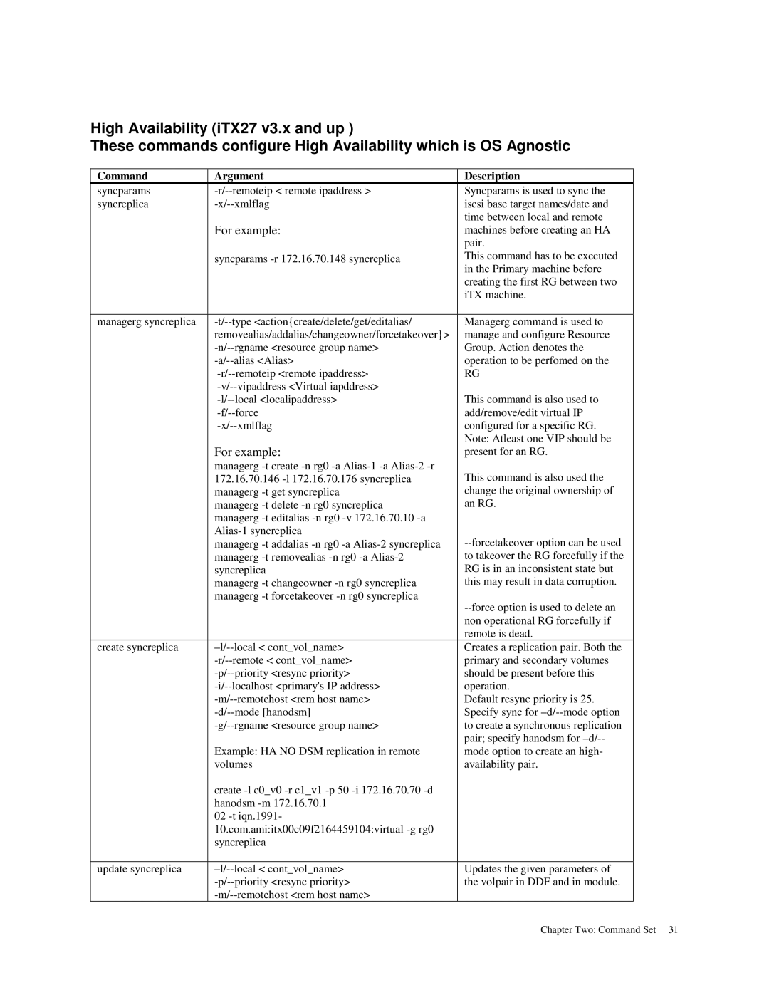 American Megatrends MAN-STOR-ITX27-CLI manual For example 