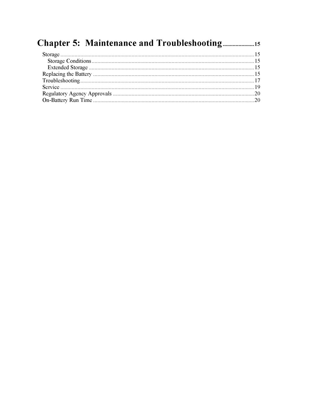 American Power Conversion 100 VAC user manual Maintenance and Troubleshooting 