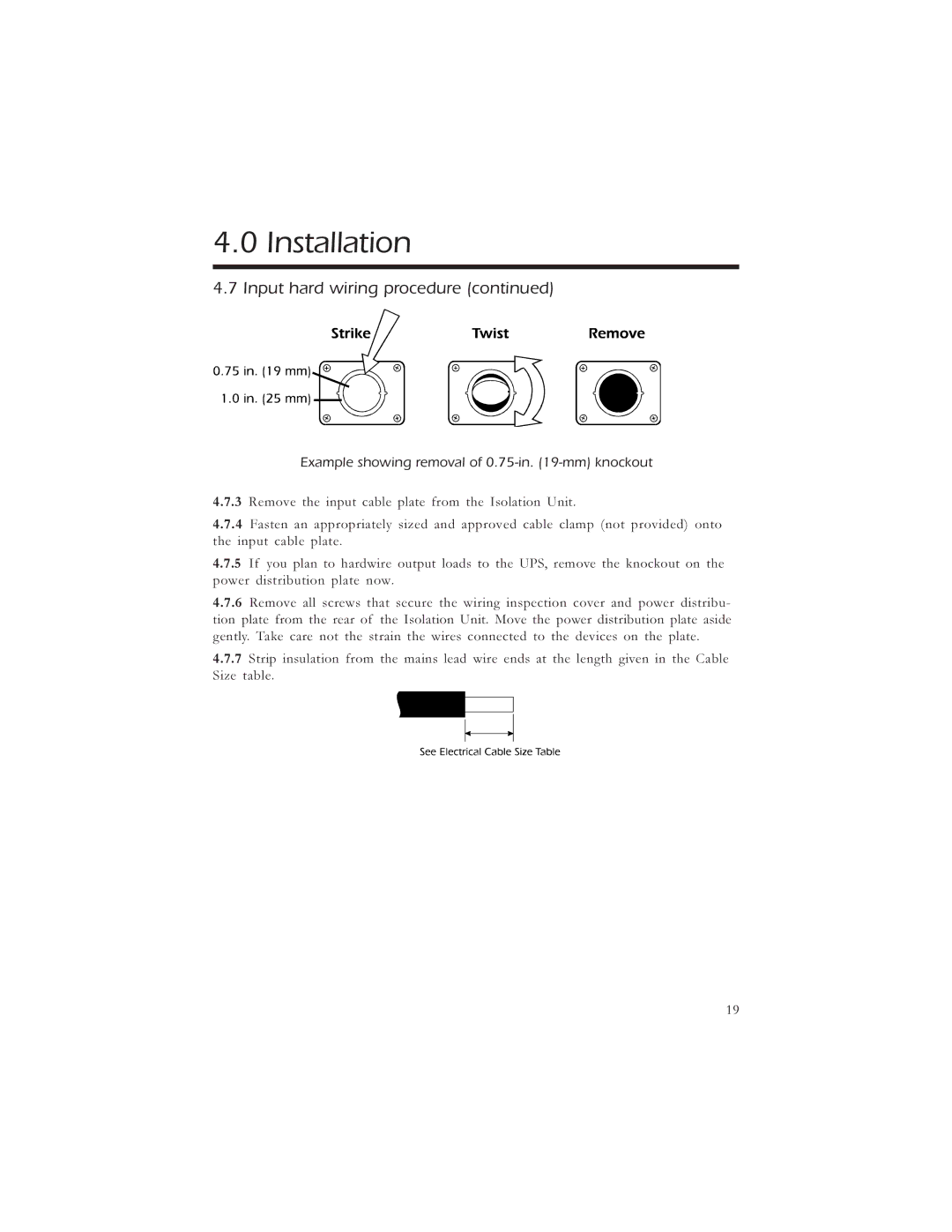 American Power Conversion 3000, 5000 manual Installation 