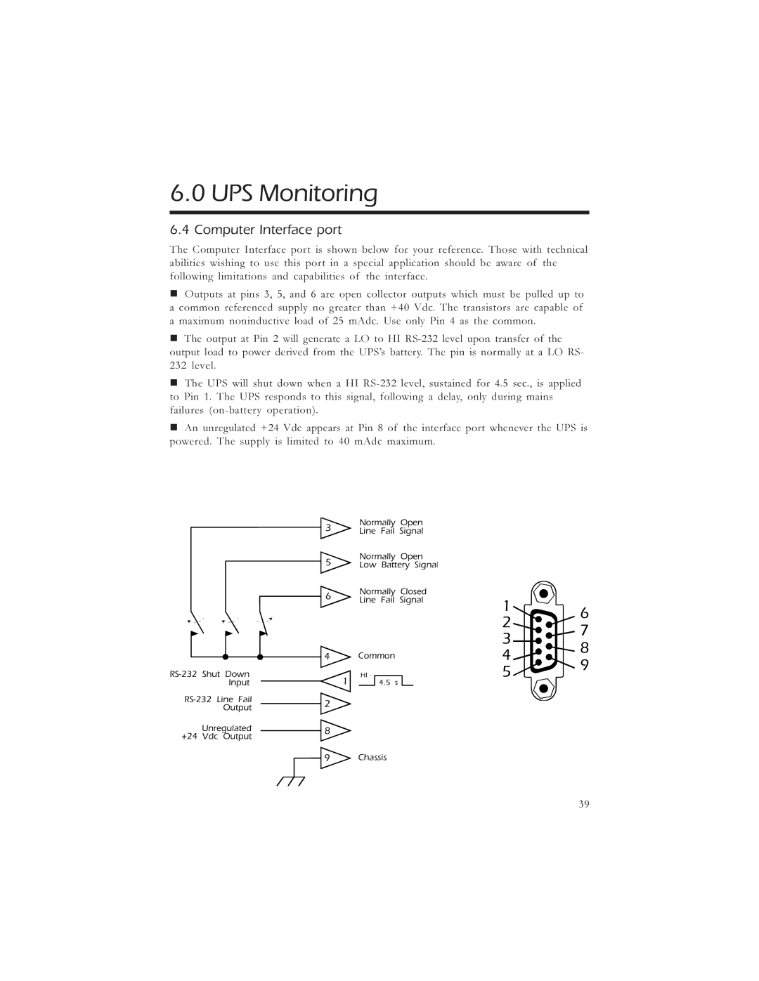 American Power Conversion 3000, 5000 manual Computer Interface port 