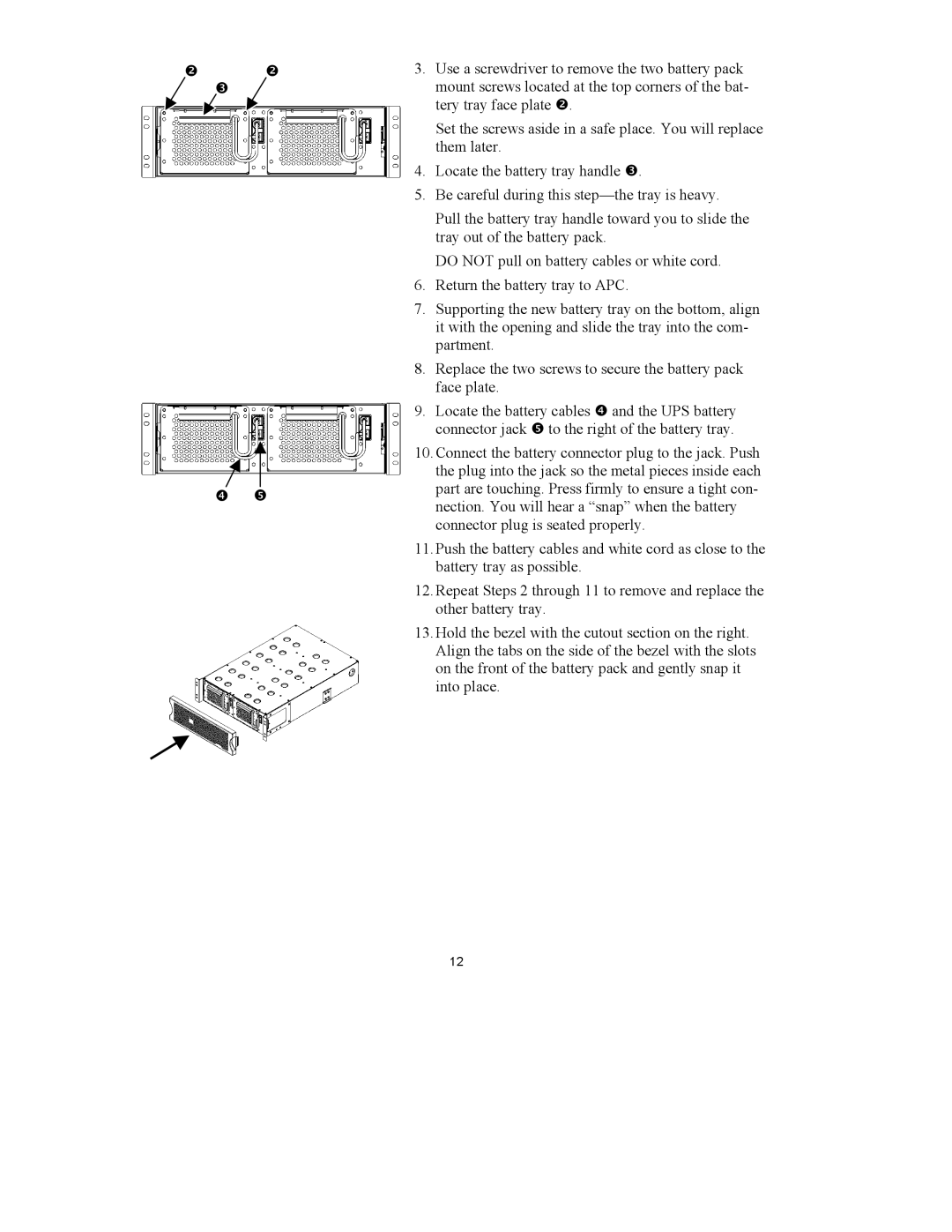 American Power Conversion 3U Rack Mount user manual 