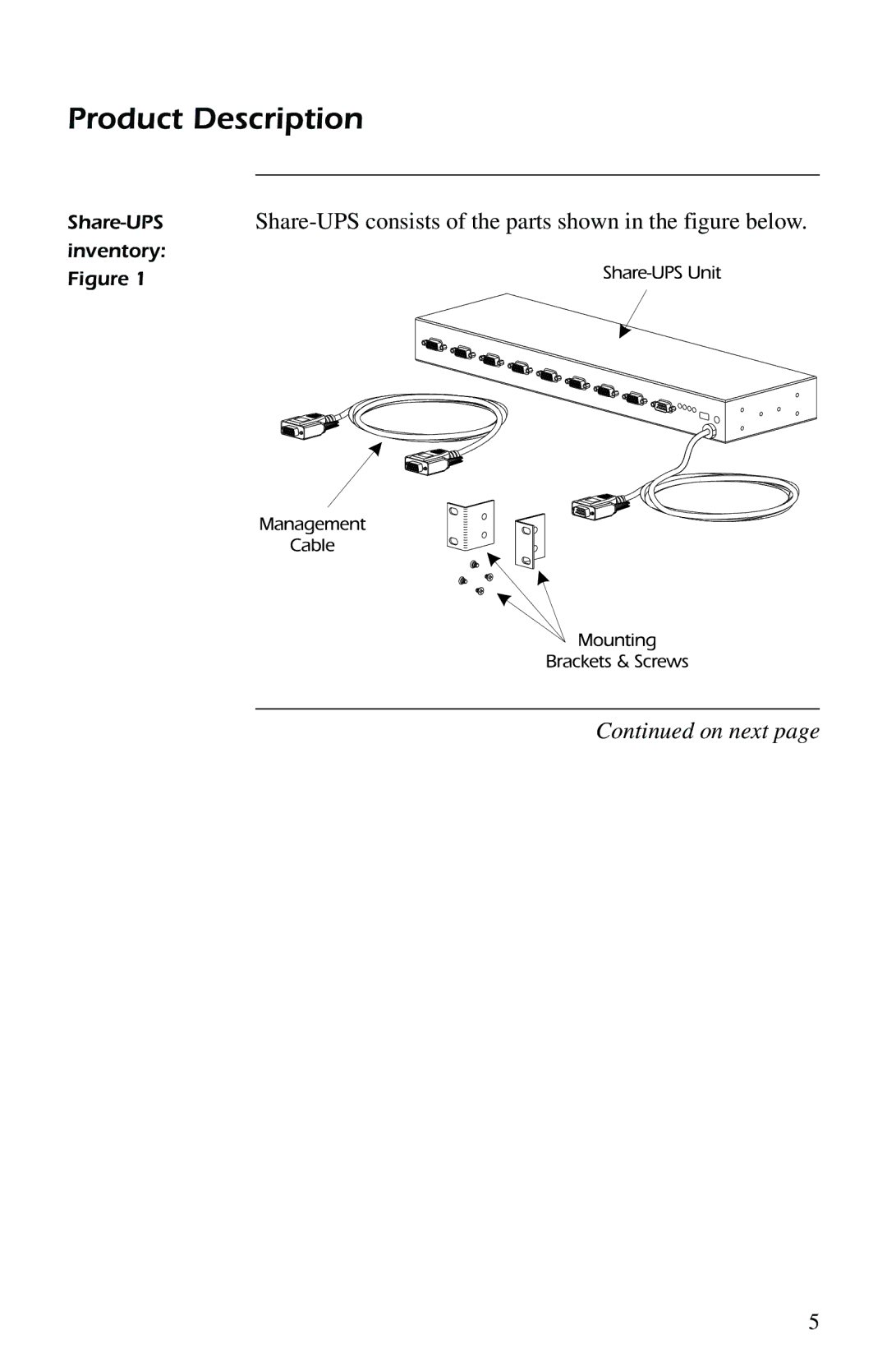 American Power Conversion AP9207 manual Product Description 