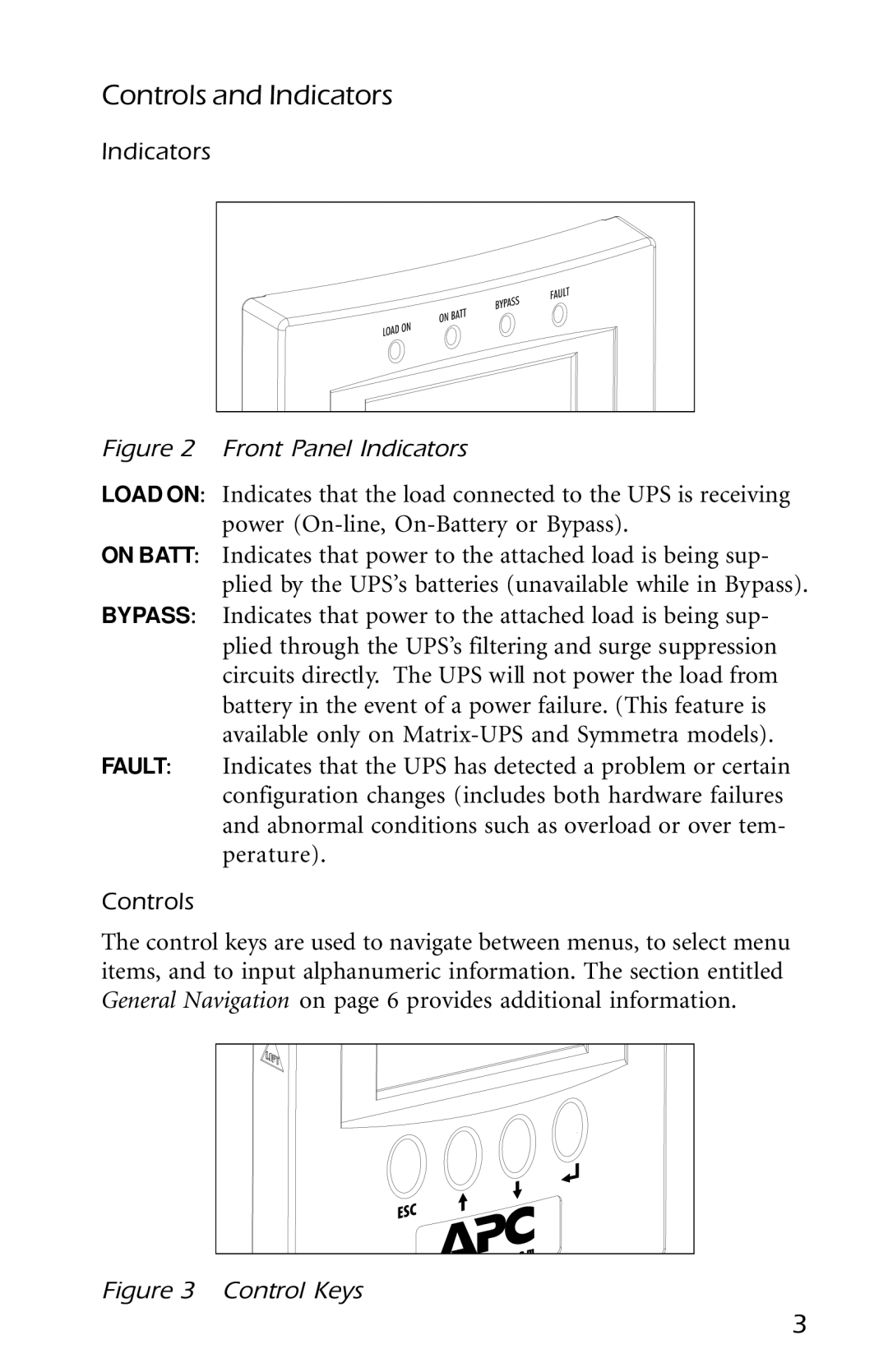 American Power Conversion AP9215 user manual Controls and Indicators 