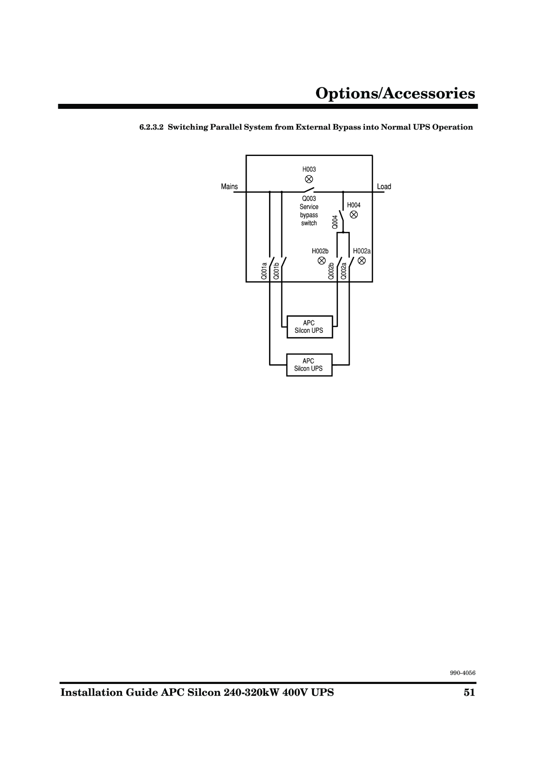 American Power Conversion AP9604S manual H002a 