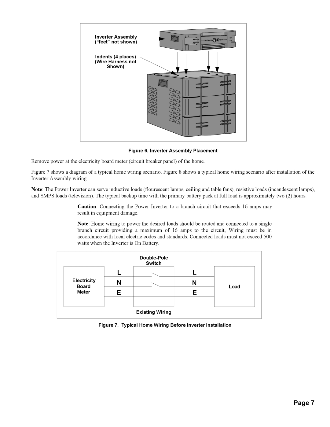 American Power Conversion BI800T, BI800F user manual Inverter Assembly Placement 