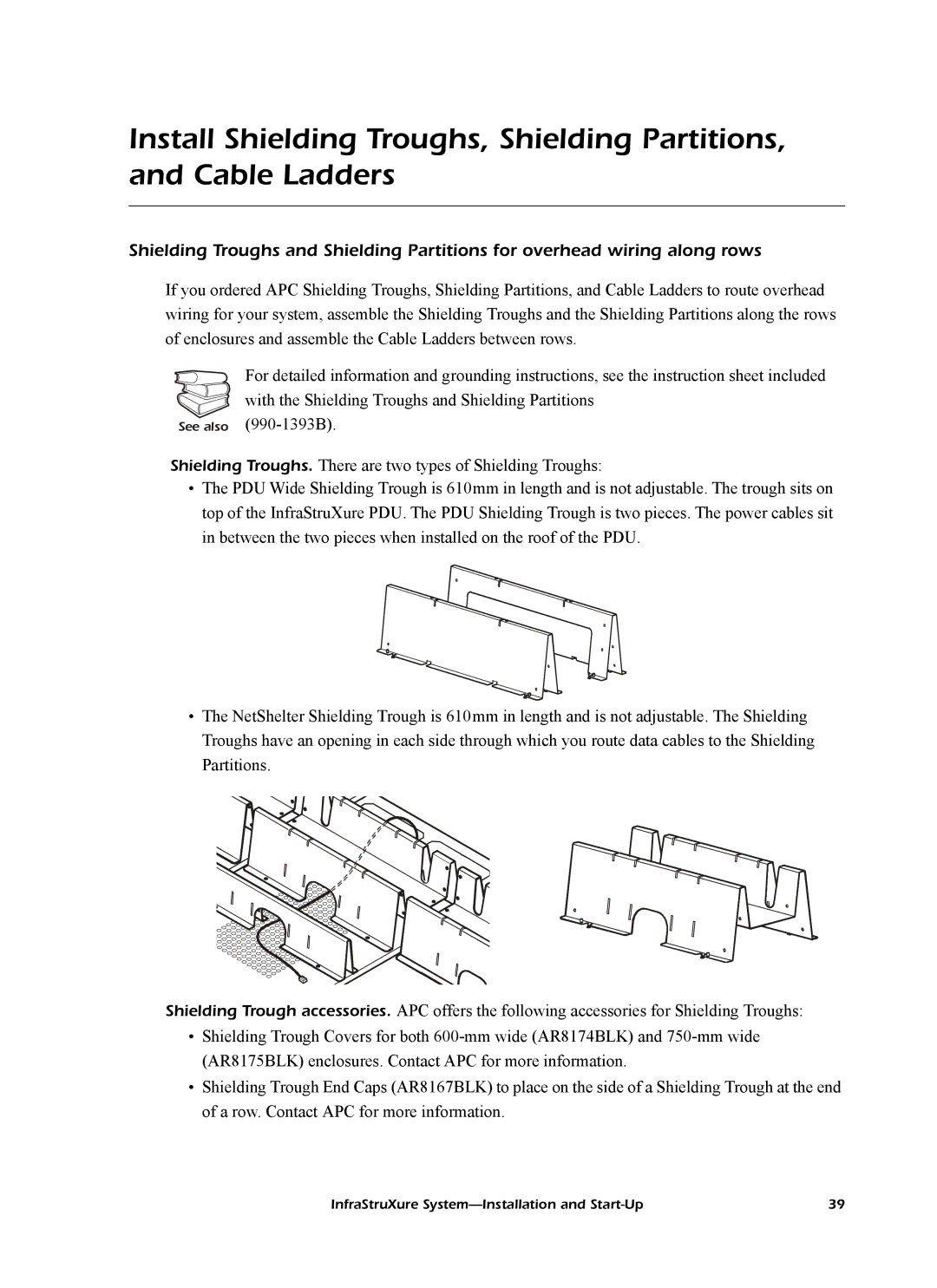 American Power Conversion InfraStruXureTM System manual InfraStruXure System-Installation and Start-Up 