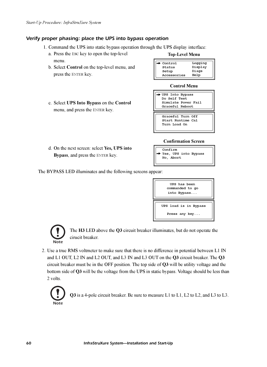 American Power Conversion InfraStruXureTM System manual 