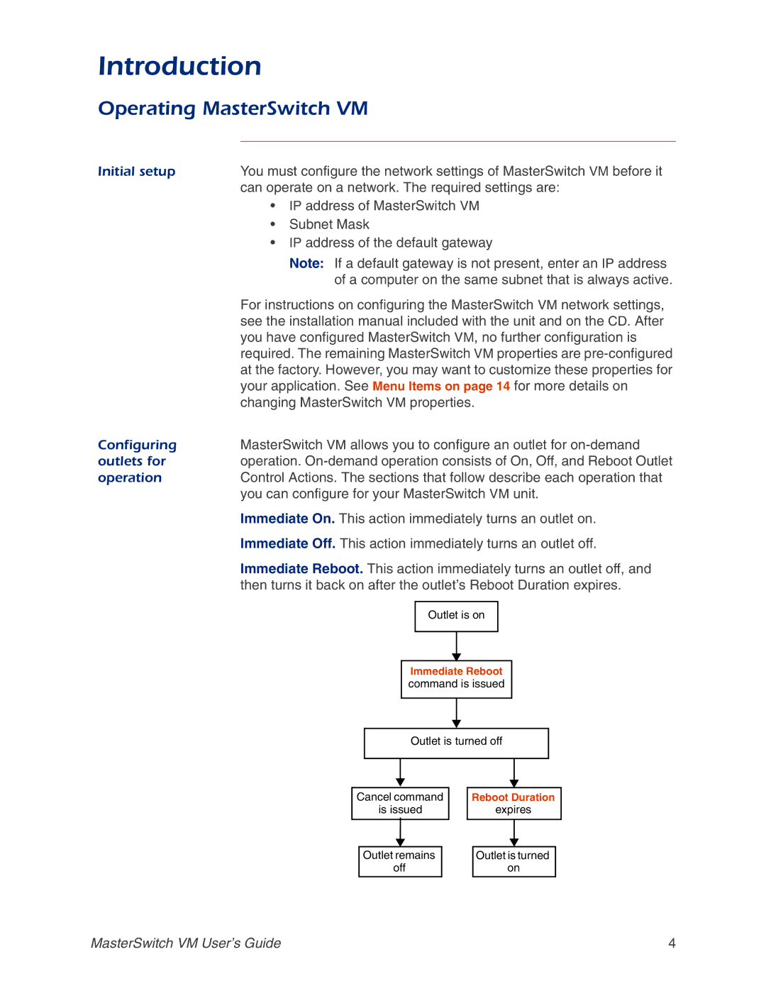 American Power Conversion Master Switch manual Operating MasterSwitch VM 