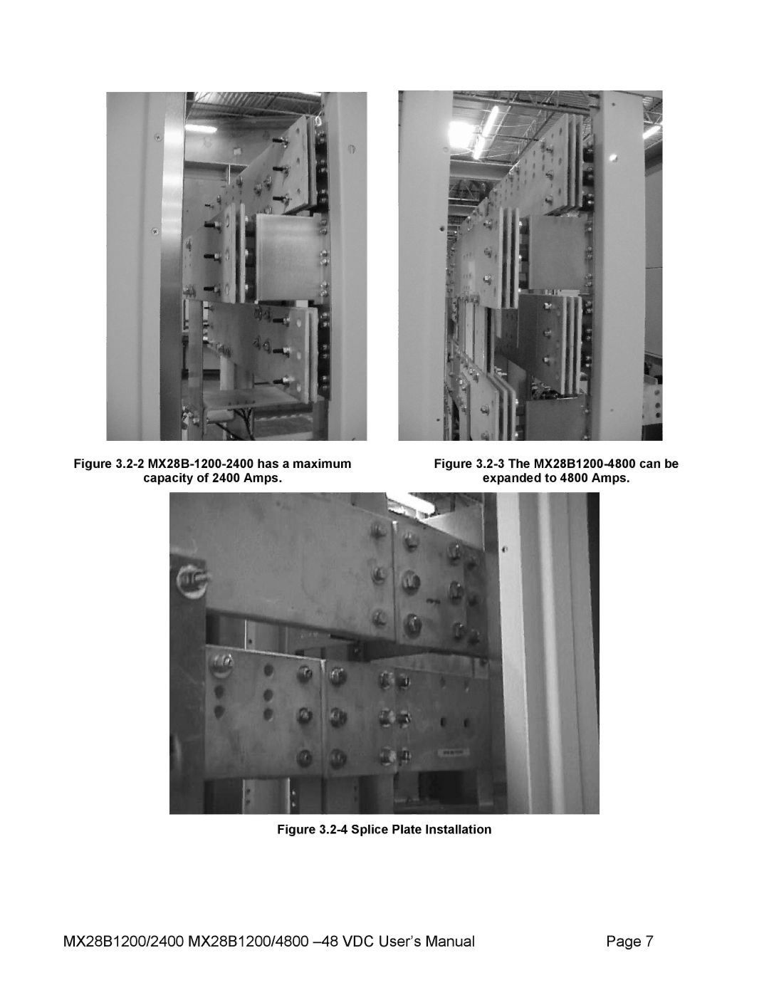 American Power Conversion MX28B4800, MX28B2400 manual 2 MX28B-1200-2400 has a maximum 