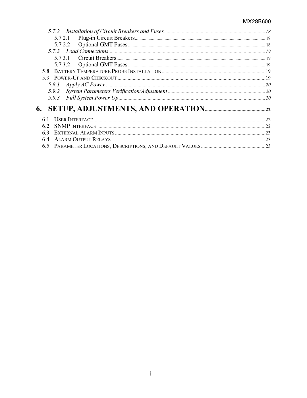 American Power Conversion MX28B600 manual 