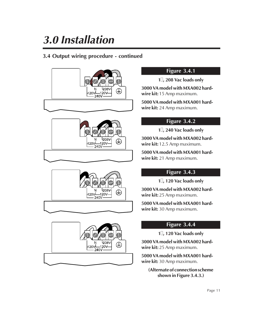 American Power Conversion MXA001, MXA002 user manual Installation 