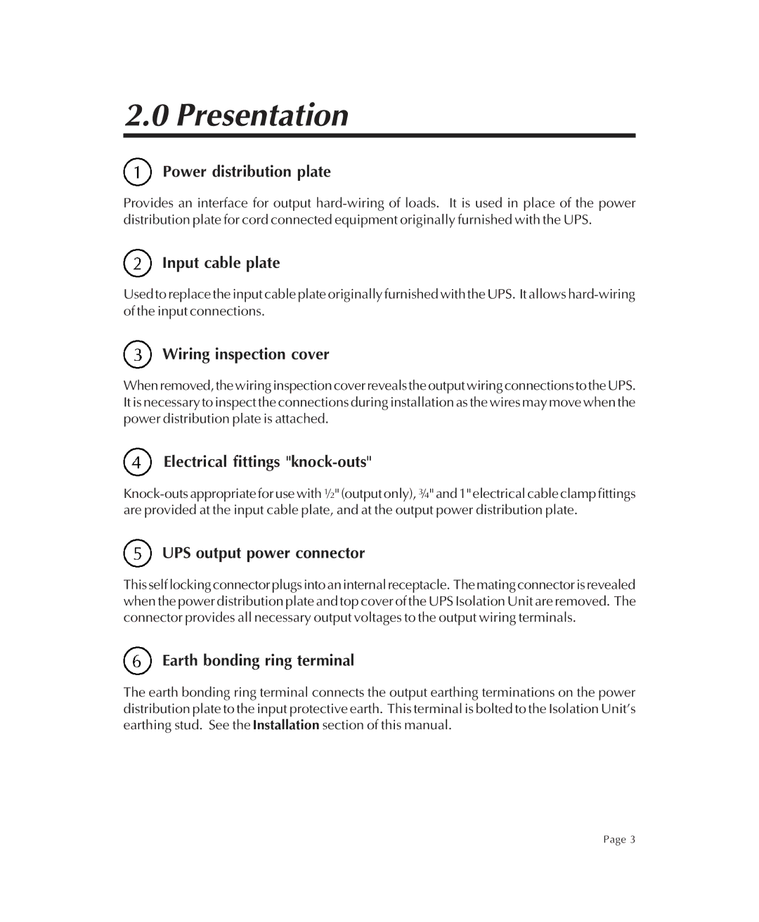 American Power Conversion MXA001, MXA002 user manual Presentation 