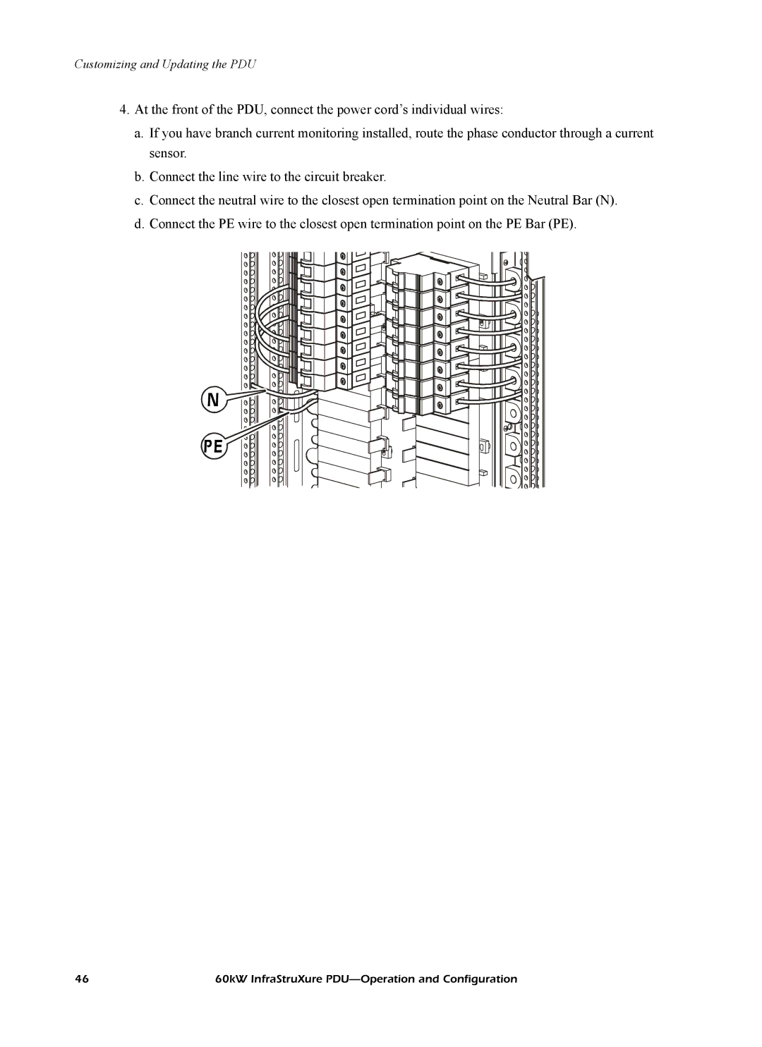 American Power Conversion PDRPPH1000, PD60H5HK1 manual Customizing and Updating the PDU 