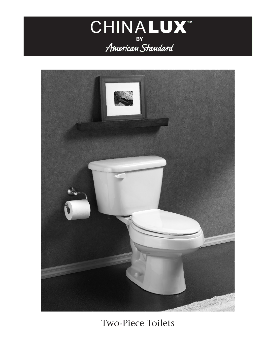 American Standard 1100EL.WHT, 120012.WHT, 1100EL.BON, 1000El.Bon, 1000El.WHt, 120012.BON manual Two-Piece Toilets 