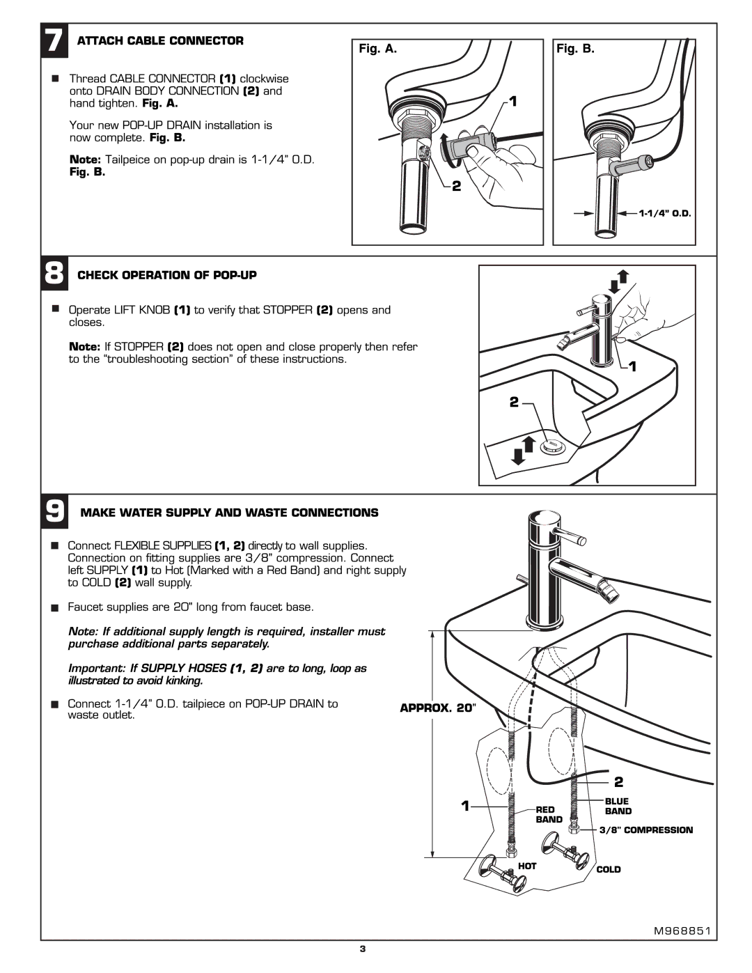 American Standard 2064.011 manual 