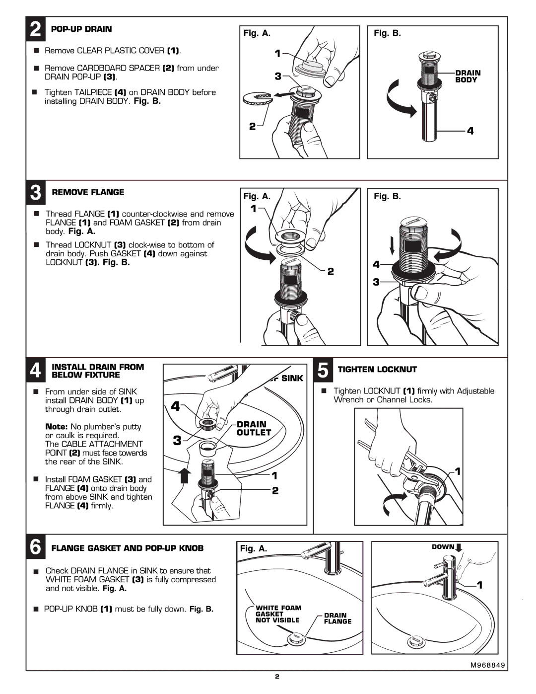 American Standard 2064.101 manual 