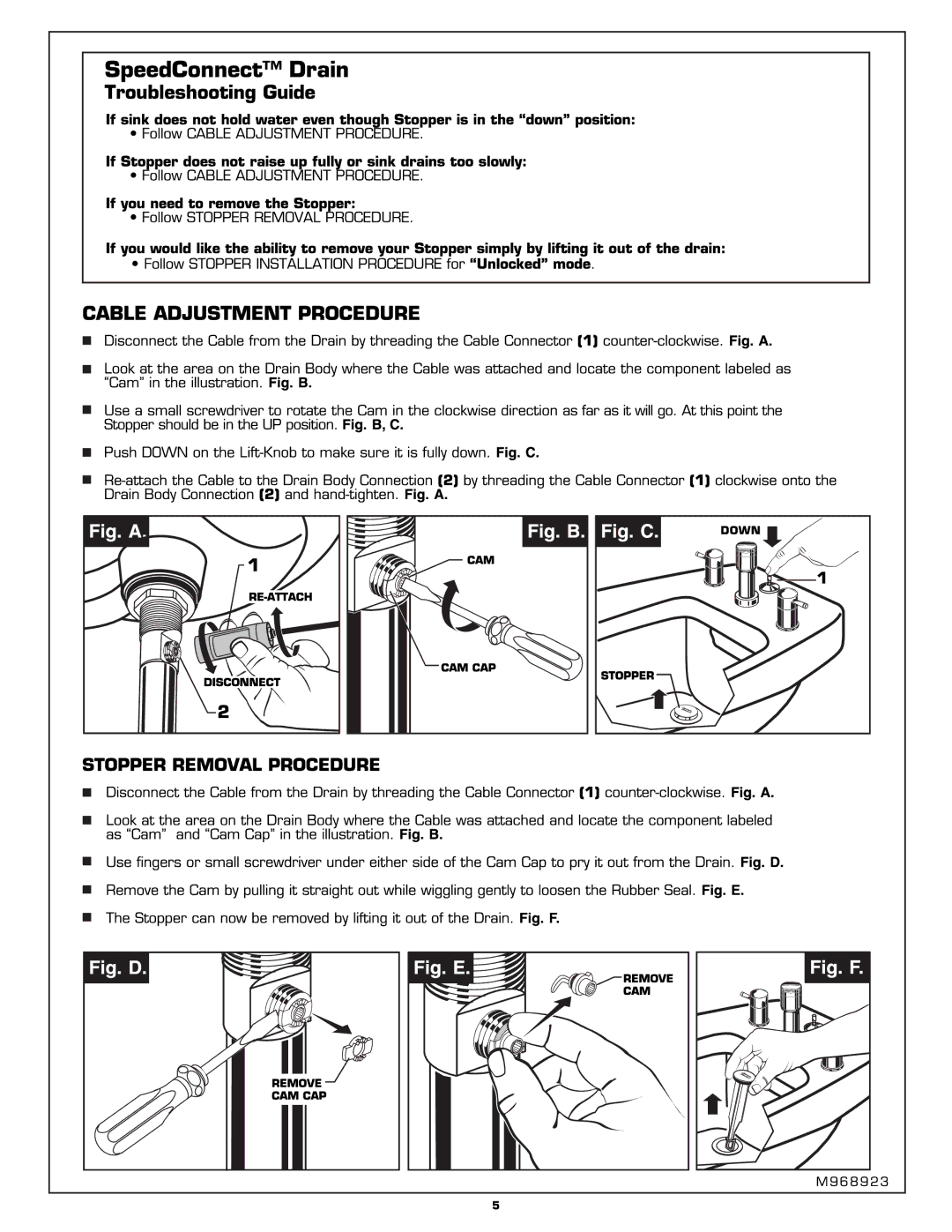 American Standard 2064.400 manual 