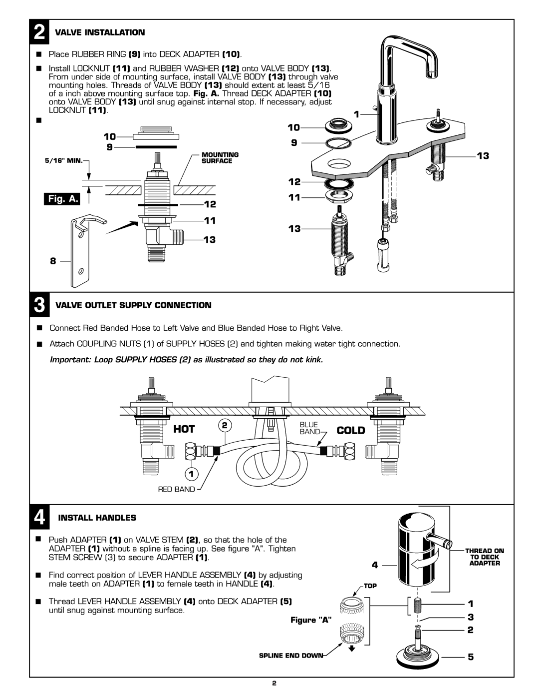 American Standard 2064.408 manual 