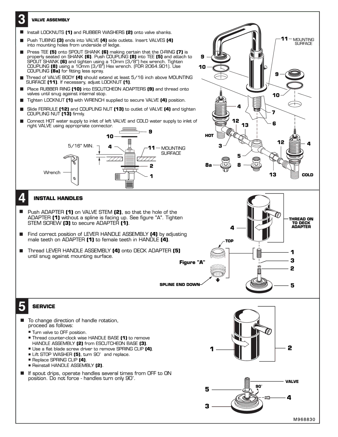 American Standard 2064.90X manual 