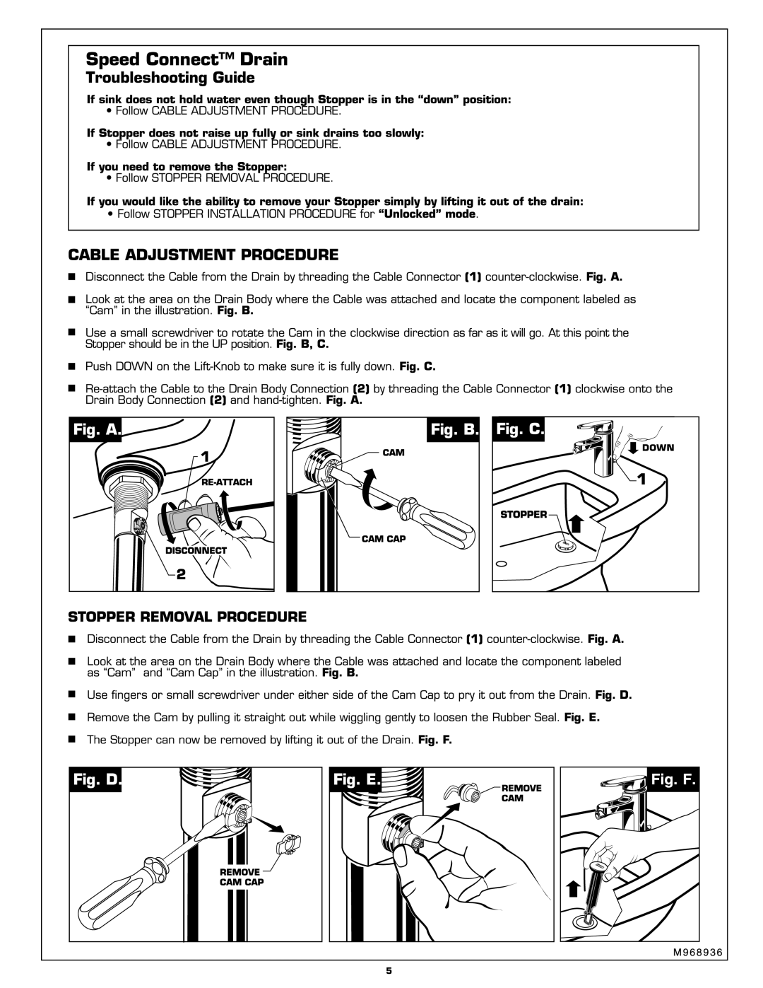 American Standard 2506.011 manual 