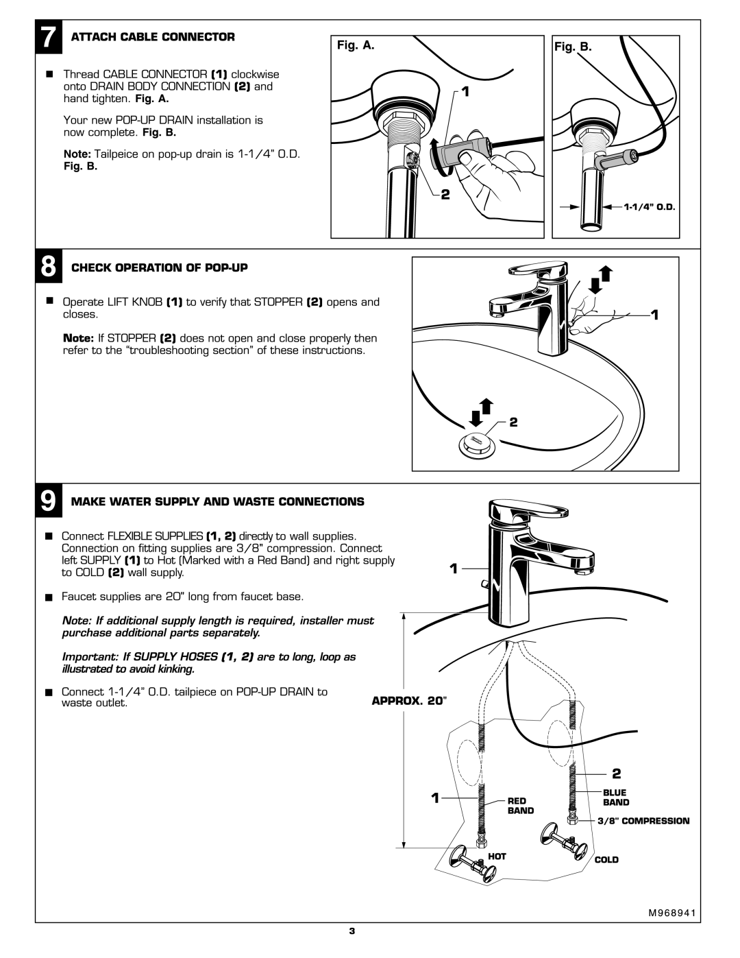 American Standard 2506.101 manual 