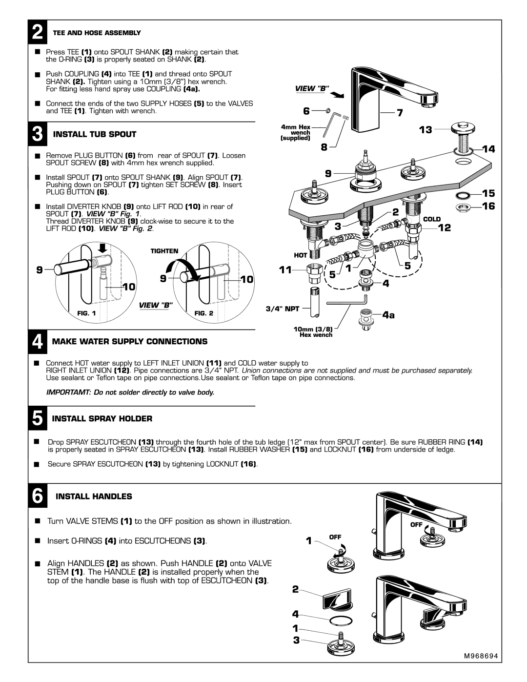 American Standard 2506.900, 2506.901 manual 