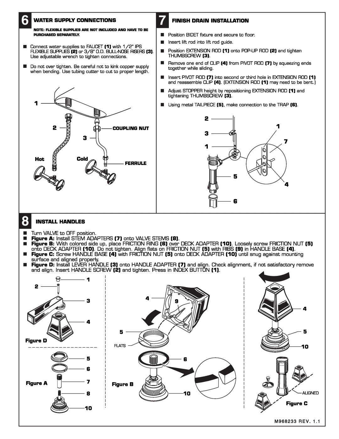 American Standard 2555.400 installation instructions 