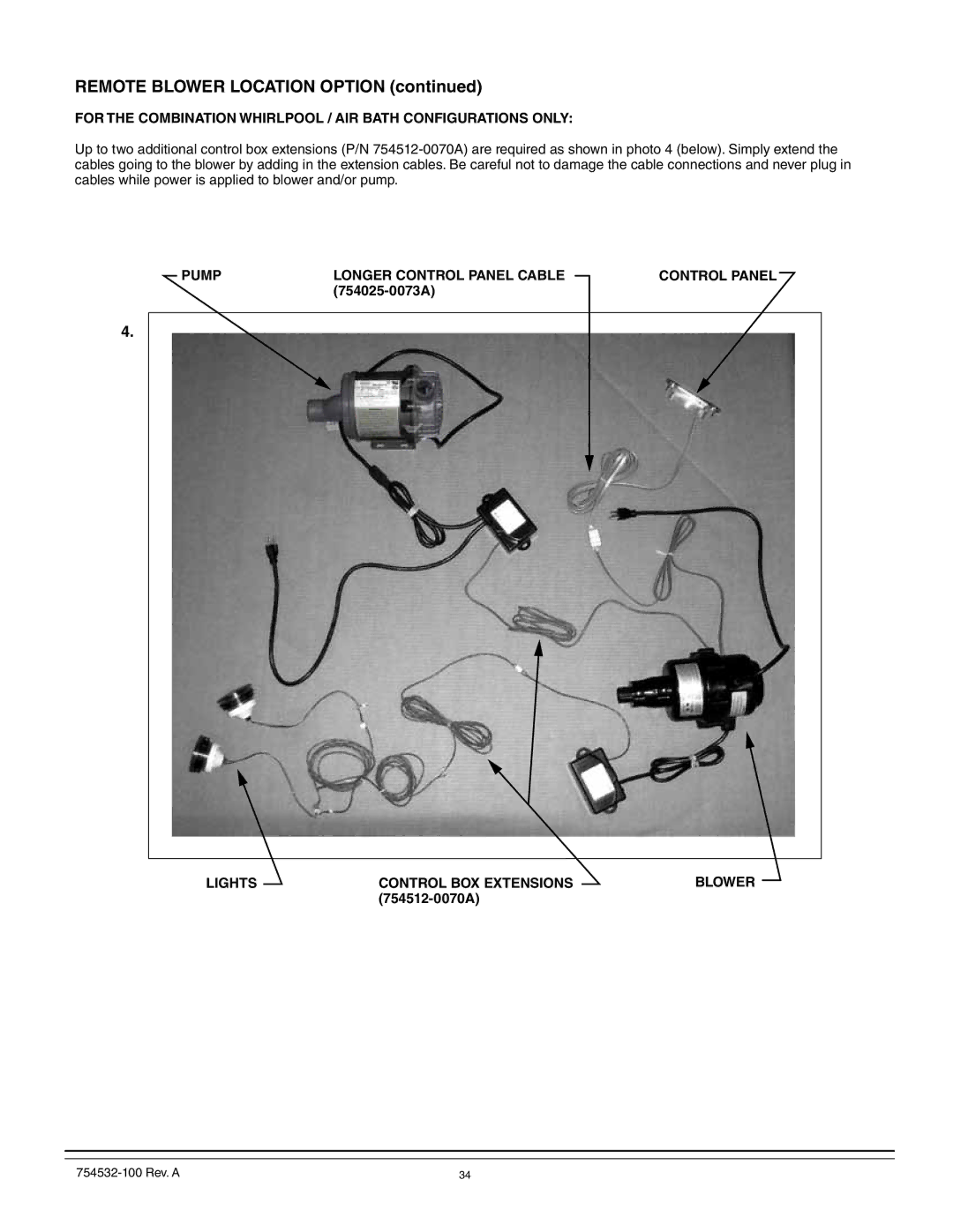 American Standard 2940, 2709, 2938, 2934, 2933, 2935, 2932, 2939, 2903, 2908, 2806, 2748, 2742, 2664 Remote Blower Location Option 