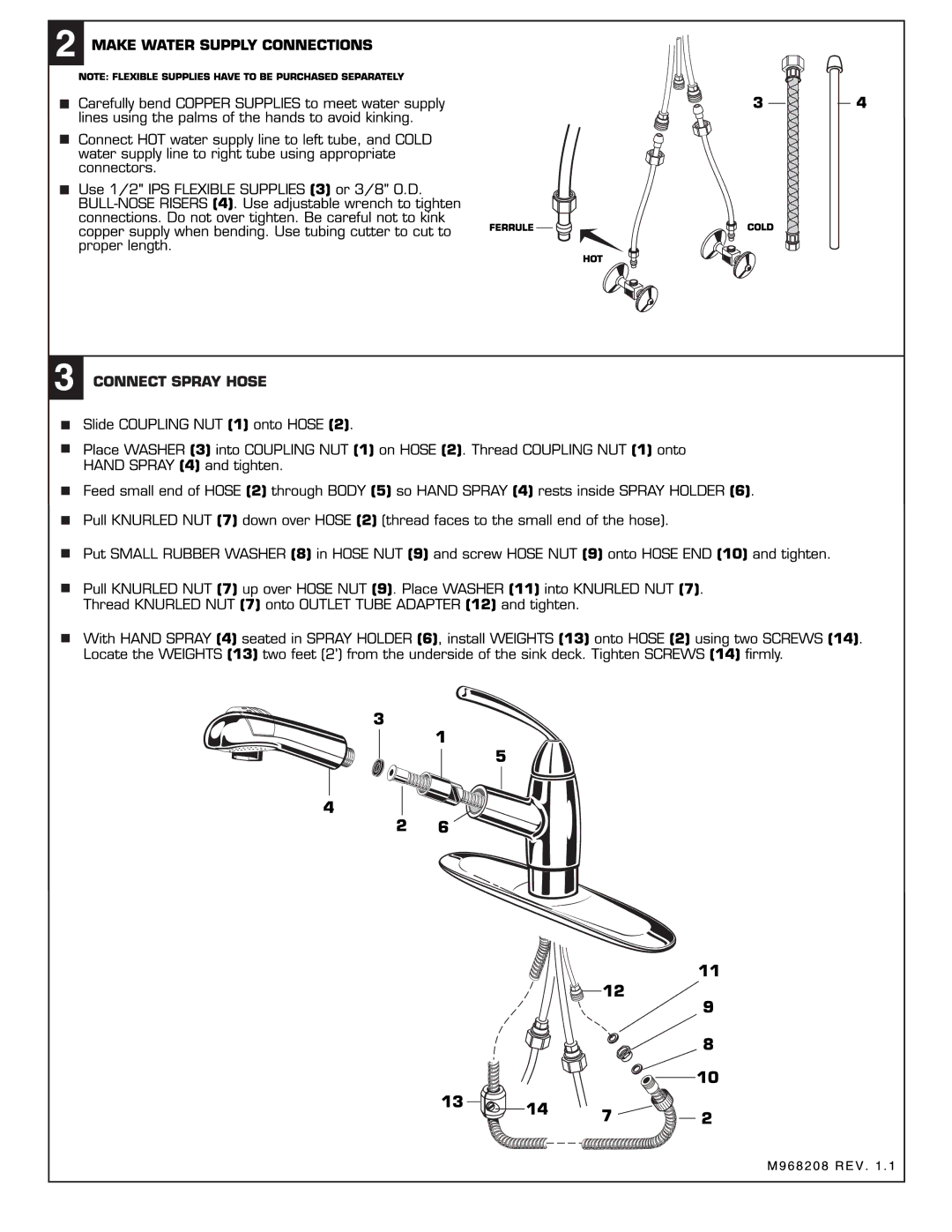 American Standard 4137.100 manual 