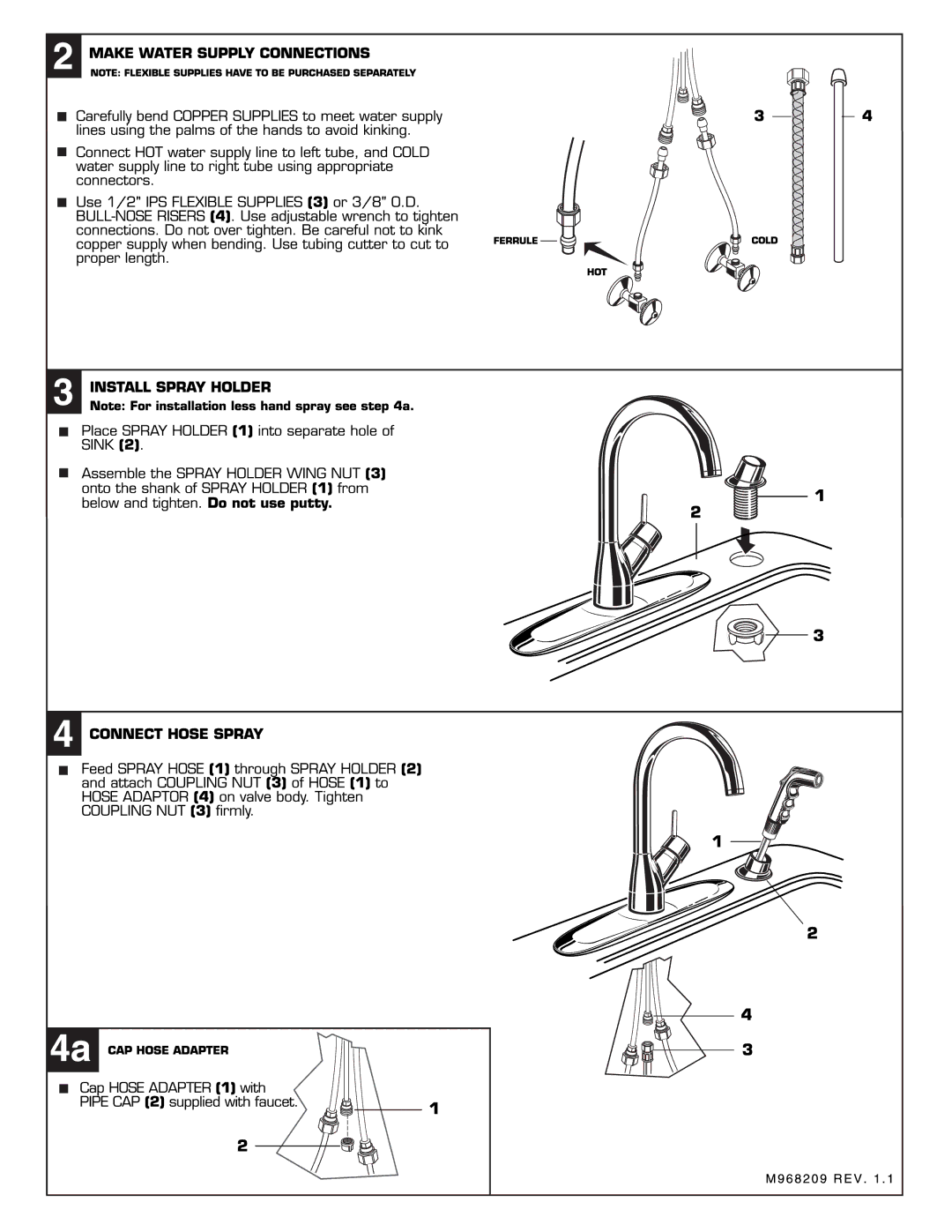 American Standard 4147.001 manual 